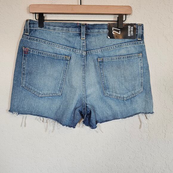 BDG Urban Outfitters Boyfriend Low Rise Shorts Denim Distressed Women's 27 - Picture 2 of 10